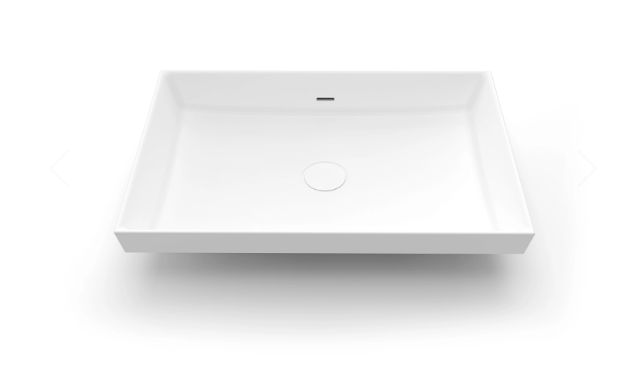 Os profissionais de um banheiro de pia dupla